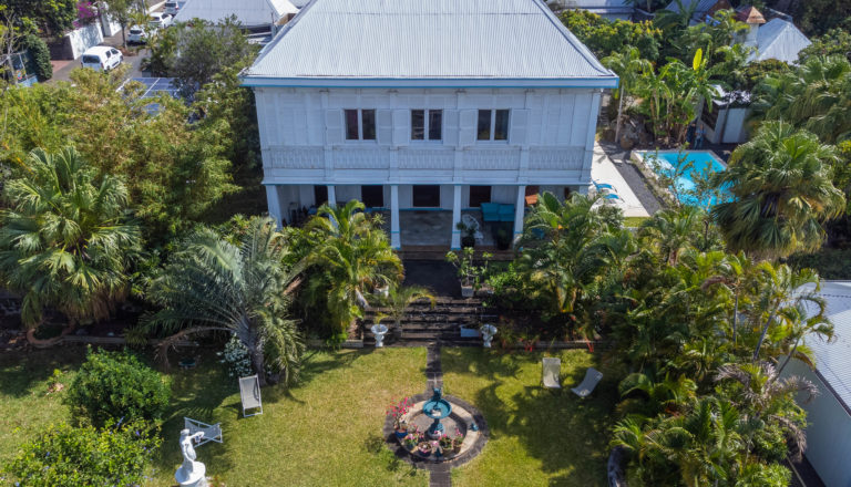 Photo aérienne de la Villa Myriam - Saint-Pierre - Réunion